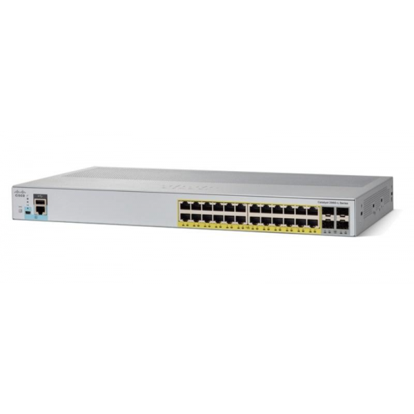 Комутатор Cisco WS-C2960L-24PQ-LL